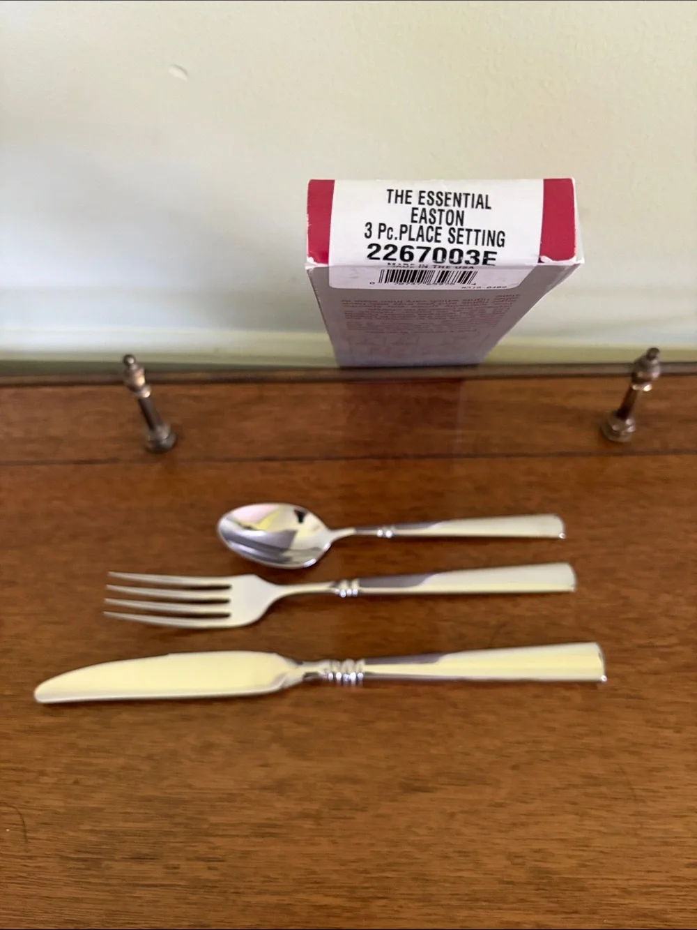 Easton Silver 3-Piece Flatware Set